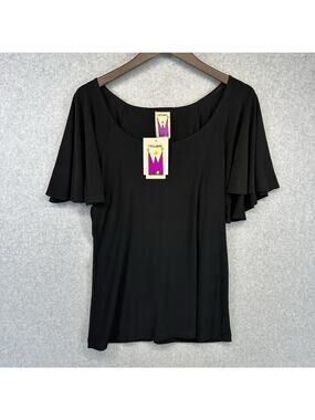 Anthony Original Anthony Mark Hankins Womens Artwear Top Blouse Small Blouse NWT
